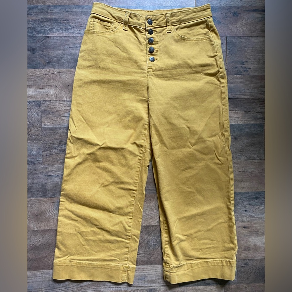 Mustard Yellow High Waisted Jeans